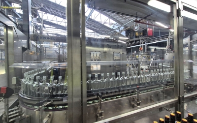 Krones Round Glass Line